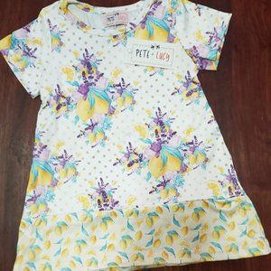 Lemon Garden Pete+Lucy Dress